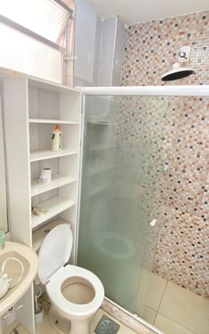Apartamento à venda com 55m², 2 quartos e sem vaga Apartamento à venda com 55m², 2 quartos e sem vagaBanheiro