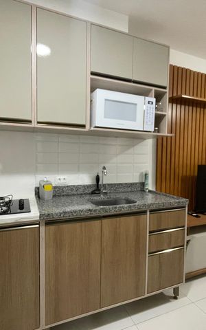Apartamento para alugar com 30m², 1 quarto e sem vaga Apartamento para alugar com 30m², 1 quarto e sem vagaSala/cozinha