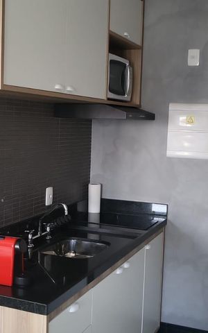 Studio à venda com 30m², 1 quarto e 1 vaga Studio à venda com 30m², 1 quarto e 1 vagaCozinha