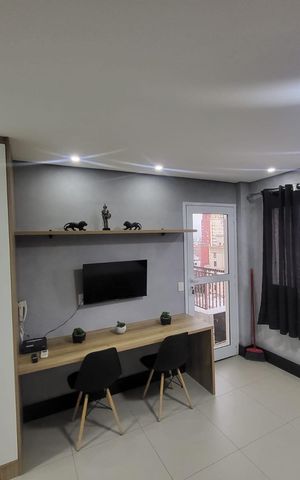 Studio à venda com 30m², 1 quarto e 1 vaga Studio à venda com 30m², 1 quarto e 1 vagaQuarto/Sala