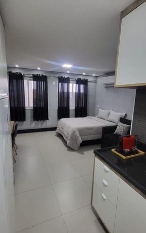Studio à venda com 30m², 1 quarto e 1 vaga Studio à venda com 30m², 1 quarto e 1 vagaCozinha
