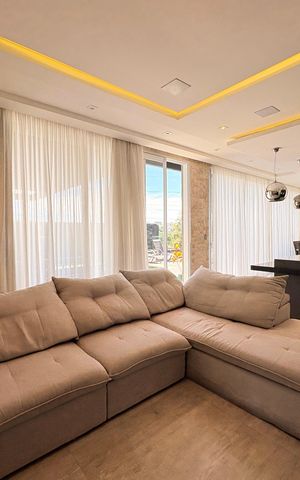 Casa de condomínio para alugar com 362m², 4 quartos e 3 vagasSala