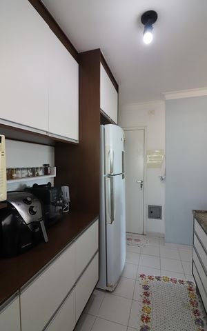 Apartamento à venda com 80m², 3 quartos e 2 vagasCozinha 