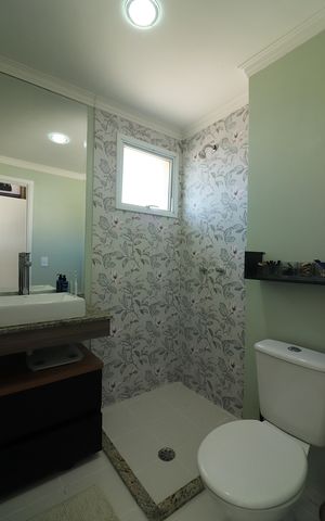 Apartamento à venda com 80m², 3 quartos e 2 vagasQuarto 1 - Suíte Banheiro