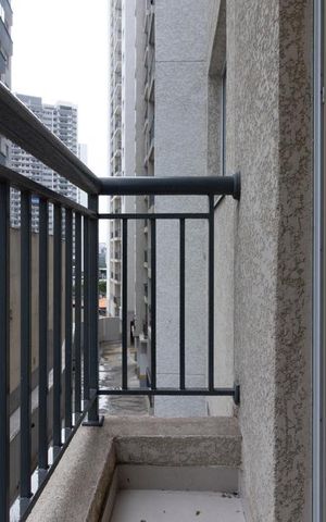 Apartamento para alugar com 35m², 2 quartos e sem vaga Apartamento para alugar com 35m², 2 quartos e sem vagaSacada da Sala