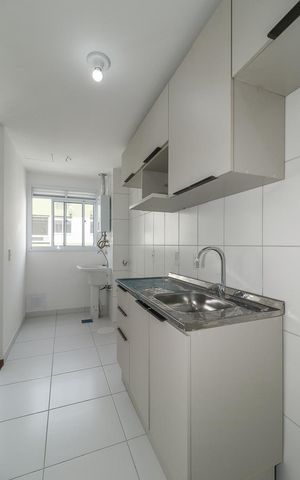 Apartamento para alugar com 54m², 2 quartos e 1 vagaCozinha e Área de Serviço