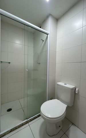 Apartamento para alugar com 29m², 1 quarto e sem vaga Apartamento para alugar com 29m², 1 quarto e sem vagaBanheiro
