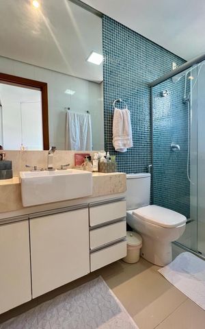 Apartamento à venda com 145m², 4 quartos e 3 vagasbanho