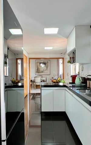 Apartamento à venda com 145m², 4 quartos e 3 vagascozinha