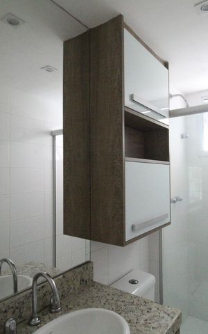 Apartamento à venda com 98m², 3 quartos e 2 vagasBanheiro da suíte 2