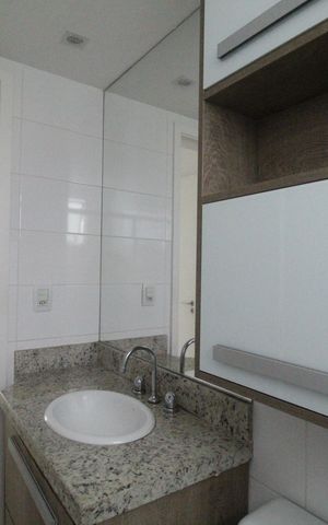 Apartamento à venda com 98m², 3 quartos e 2 vagasBanheiro da suíte 2