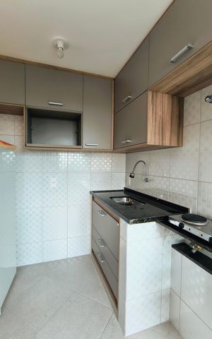 Apartamento à venda com 38m², 1 quarto e 1 vagaCozinha - Armários