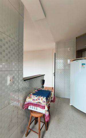 Apartamento à venda com 38m², 1 quarto e 1 vagaCozinha - Armários