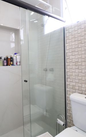 Apartamento para alugar com 189m², 2 quartos e 2 vagasBanheiro Social