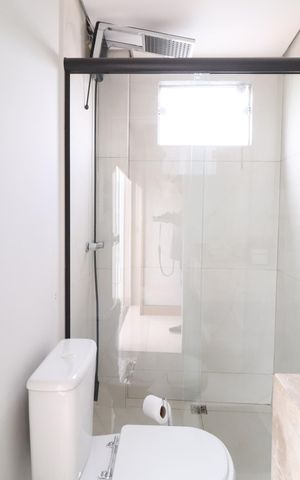 Apartamento para alugar com 189m², 2 quartos e 2 vagasBanheiro do Quarto 2
