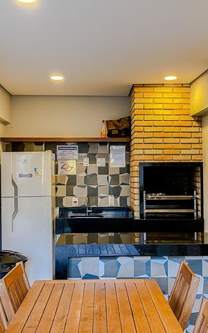 Apartamento à venda com 38m², 2 quartos e sem vagaÁrea comum - Churrasqueira