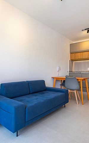 Apartamento à venda com 32m², 1 quarto e 1 vaga Apartamento à venda com 32m², 1 quarto e 1 vagaSala/Cozinha