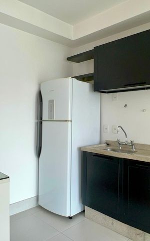 Studio para alugar com 33m², 1 quarto e 1 vaga Studio para alugar com 33m², 1 quarto e 1 vagaCozinha