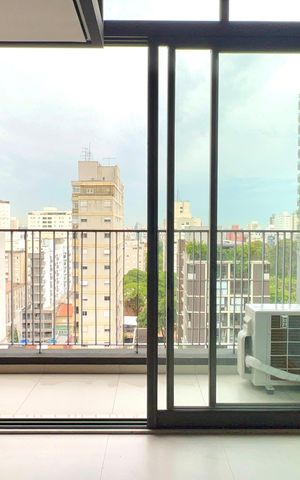 Studio à venda com 25m², 1 quarto e sem vaga Studio à venda com 25m², 1 quarto e sem vagaSala