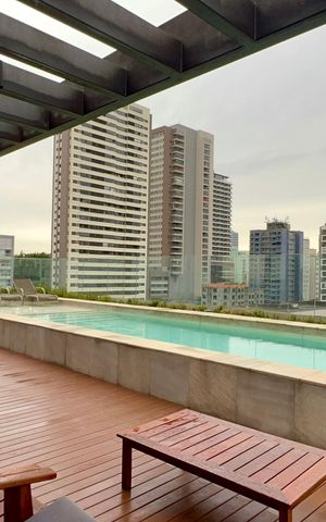 Studio à venda com 25m², 1 quarto e sem vaga Studio à venda com 25m², 1 quarto e sem vagaPiscina
