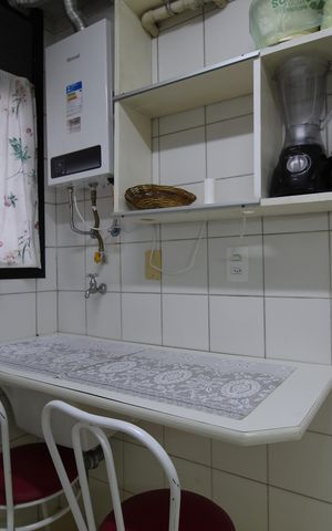 Apartamento para alugar com 45m², 1 quarto e 1 vagaCozinha