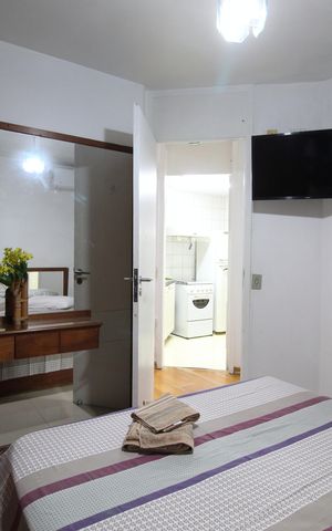 Apartamento para alugar com 45m², 1 quarto e 1 vagaQuarto