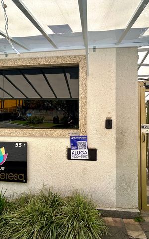 Apartamento para alugar com 41m², 2 quartos e 1 vaga Apartamento para alugar com 41m², 2 quartos e 1 vagaPlaca instalada na fachada do imóvel