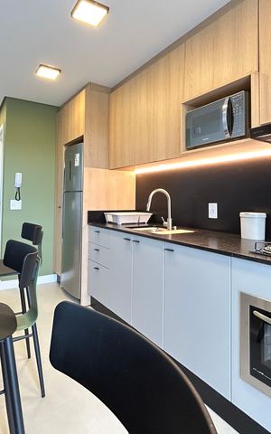 Apartamento para alugar com 77m², 1 quarto e 1 vaga Apartamento para alugar com 77m², 1 quarto e 1 vagaCozinha