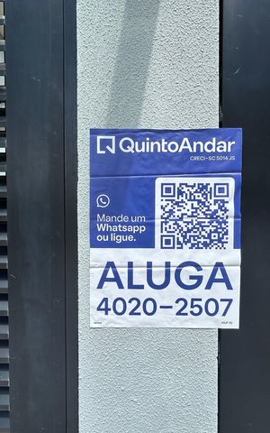 Apartamento para alugar com 77m², 1 quarto e 1 vaga