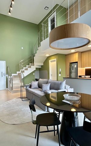 Apartamento para alugar com 77m², 1 quarto e 1 vaga Apartamento para alugar com 77m², 1 quarto e 1 vagaSala