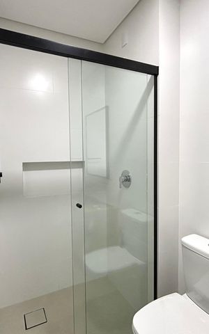 Apartamento para alugar com 77m², 1 quarto e 1 vaga Apartamento para alugar com 77m², 1 quarto e 1 vagaBanheiro da Suíte