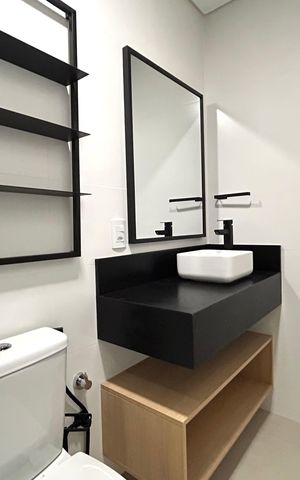 Apartamento para alugar com 77m², 1 quarto e 1 vaga Apartamento para alugar com 77m², 1 quarto e 1 vagaBanheiro Social