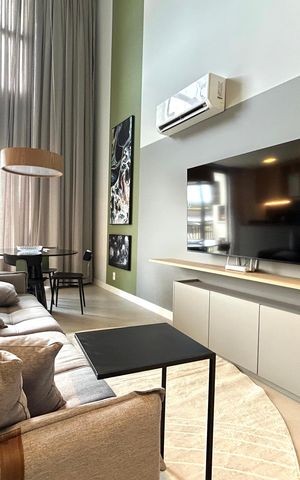 Apartamento para alugar com 77m², 1 quarto e 1 vaga Apartamento para alugar com 77m², 1 quarto e 1 vagaSala