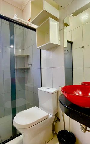 Casa para alugar com 85m², 3 quartos e sem vaga Casa para alugar com 85m², 3 quartos e sem vagaBanheiro 1
