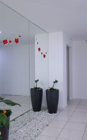 Apartamento para alugar com 41m², 2 quartos e 1 vagaÁrea comum - Saguão do prédio