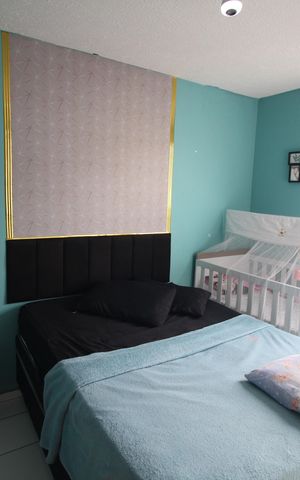 Apartamento à venda com 48m², 2 quartos e 1 vagaQuarto 2