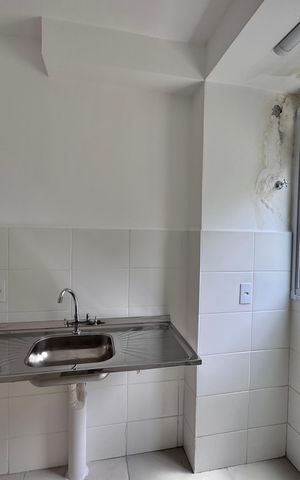 Apartamento à venda com 44m², 2 quartos e 1 vaga Apartamento à venda com 44m², 2 quartos e 1 vagaCozinha e Área de Serviço