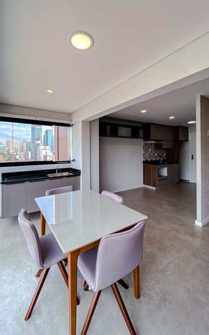 Studio à venda com 38m², 1 quarto e 1 vaga Studio à venda com 38m², 1 quarto e 1 vagaVaranda