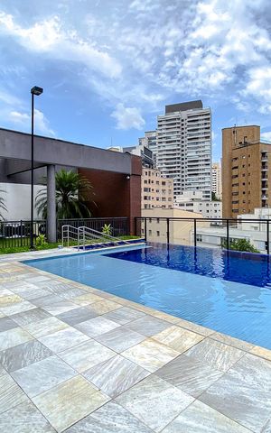 Studio à venda com 38m², 1 quarto e 1 vaga Studio à venda com 38m², 1 quarto e 1 vagaÁrea comum - Piscina