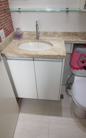 Apartamento à venda com 65m², 3 quartos e 1 vagaBanheiro