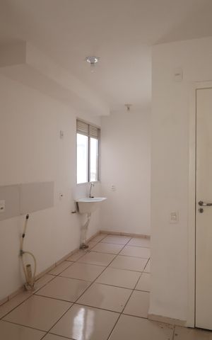 Apartamento à venda com 48m², 2 quartos e 1 vagaCozinha e Área de Serviço