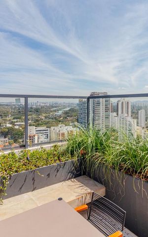 Apartamento à venda com 28m², 1 quarto e sem vagaÁrea comum - Rooftop