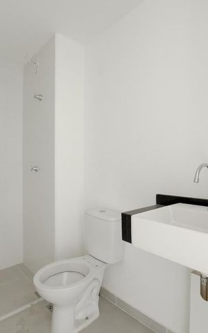 Apartamento à venda com 28m², 1 quarto e sem vagaBanheiro