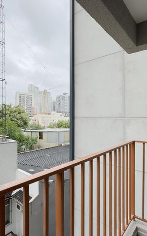 Apartamento à venda com 28m², 1 quarto e sem vagaVaranda