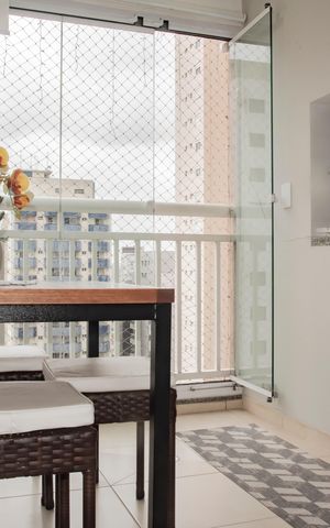 Apartamento à venda com 85m², 2 quartos e 2 vagasVaranda gourmet