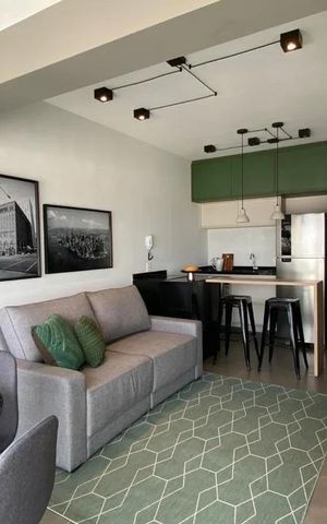 Apartamento para alugar com 40m², 1 quarto e 1 vaga