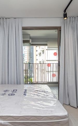 Apartamento para alugar com 26m², 1 quarto e sem vaga