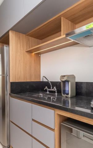 Apartamento para alugar com 26m², 1 quarto e sem vaga