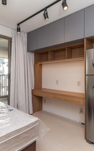 Apartamento para alugar com 26m², 1 quarto e sem vaga