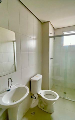 Apartamento para alugar com 64m², 2 quartos e sem vaga Apartamento para alugar com 64m², 2 quartos e sem vagaBanheiro